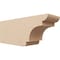 Ekena Millwork 6in. W x 8in. H x 20in. L New Brighton Woodgrain TimberThane Rafter Tail, Primed Tan RFTUR06X08X20NEBRCPR - alternate 1
